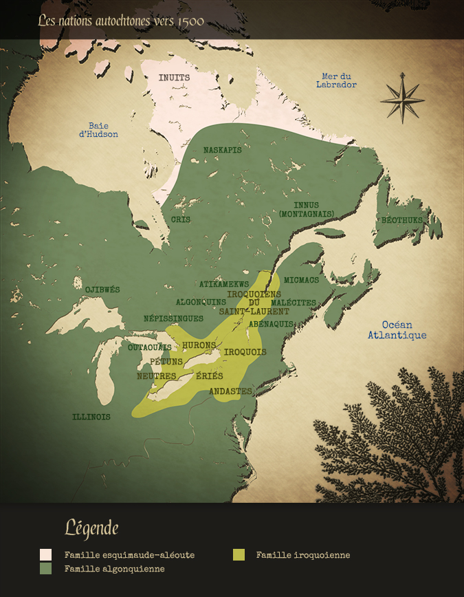 Carte représentant la répartition géographique des principaux