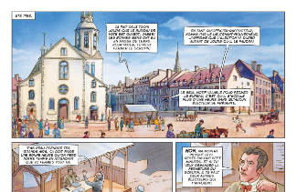 Extrait du recueil de la bande dessinée 1792 : à main levée.