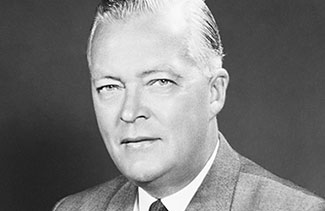 Portrait de Jean Lesage.