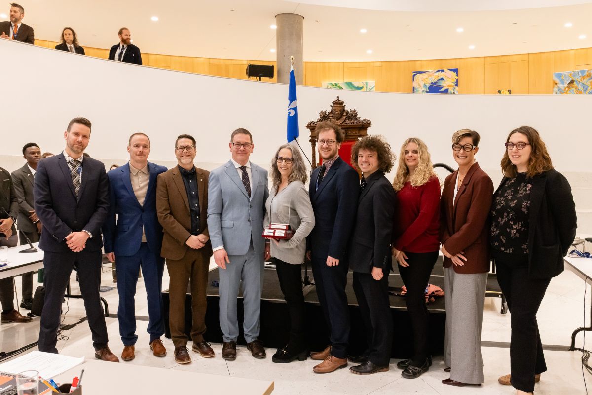 Remise prix Jean-Karam au Forum étudiant 2026.