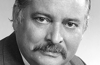 Portrait de Jacques Parizeau.