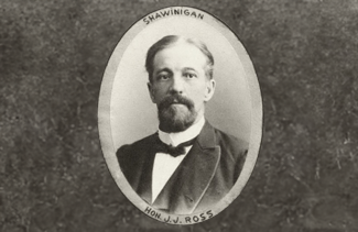 Portrait de John Jones Ross.