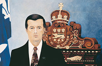 Portrait de Jean-Pierre Saintonge.