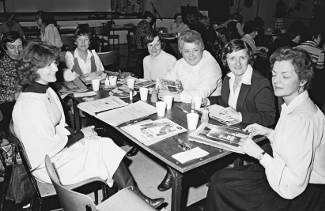 Réunions, discussions et activités d'un groupe du Conseil du statut de la femme.