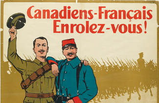 Affiche de recrutement.